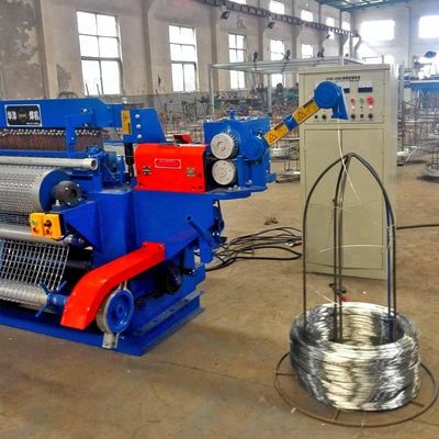 華陽 90行/最小の塀の網機械、5kw鉄の網作成機械