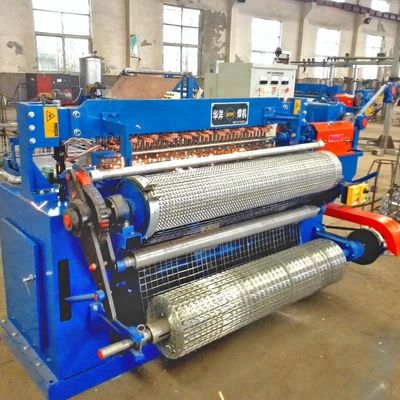華陽 100mの長さの溶接網の製造業機械変更できる頻度