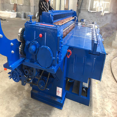 品質  PLC Straightening GI Wire Net Making Machine 120m Roll Length 工場